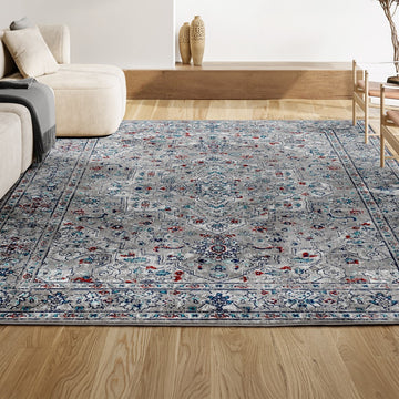 Sierra modern Persian Vintage Medallion Area Rug